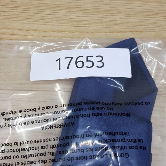 ALFANI Mens Neck Tie Solid Blue Satin Classic Pointed - Picture 5 of 5